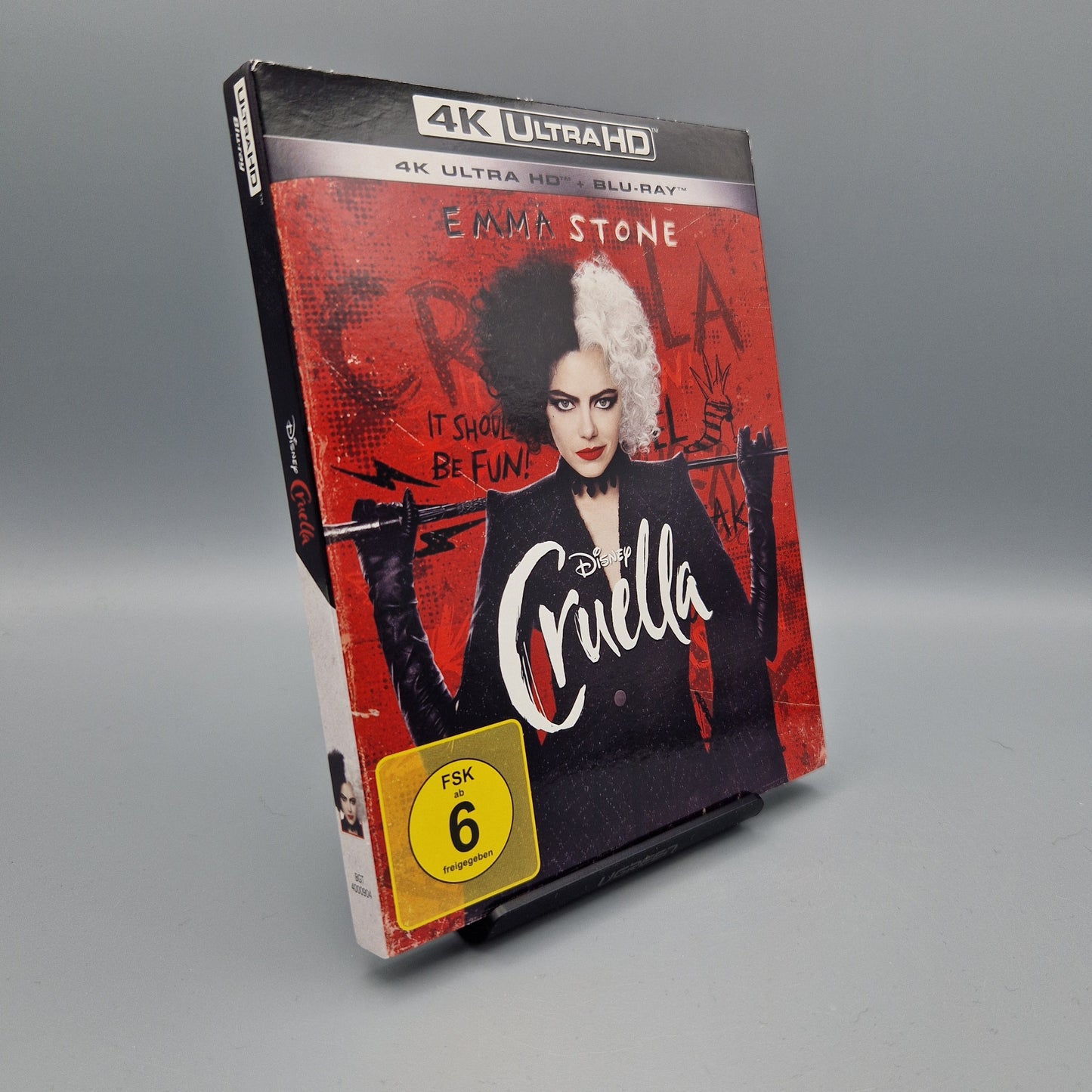 4K Ultra HD Blu-Ray: Disney Cruella mit Emma Stone