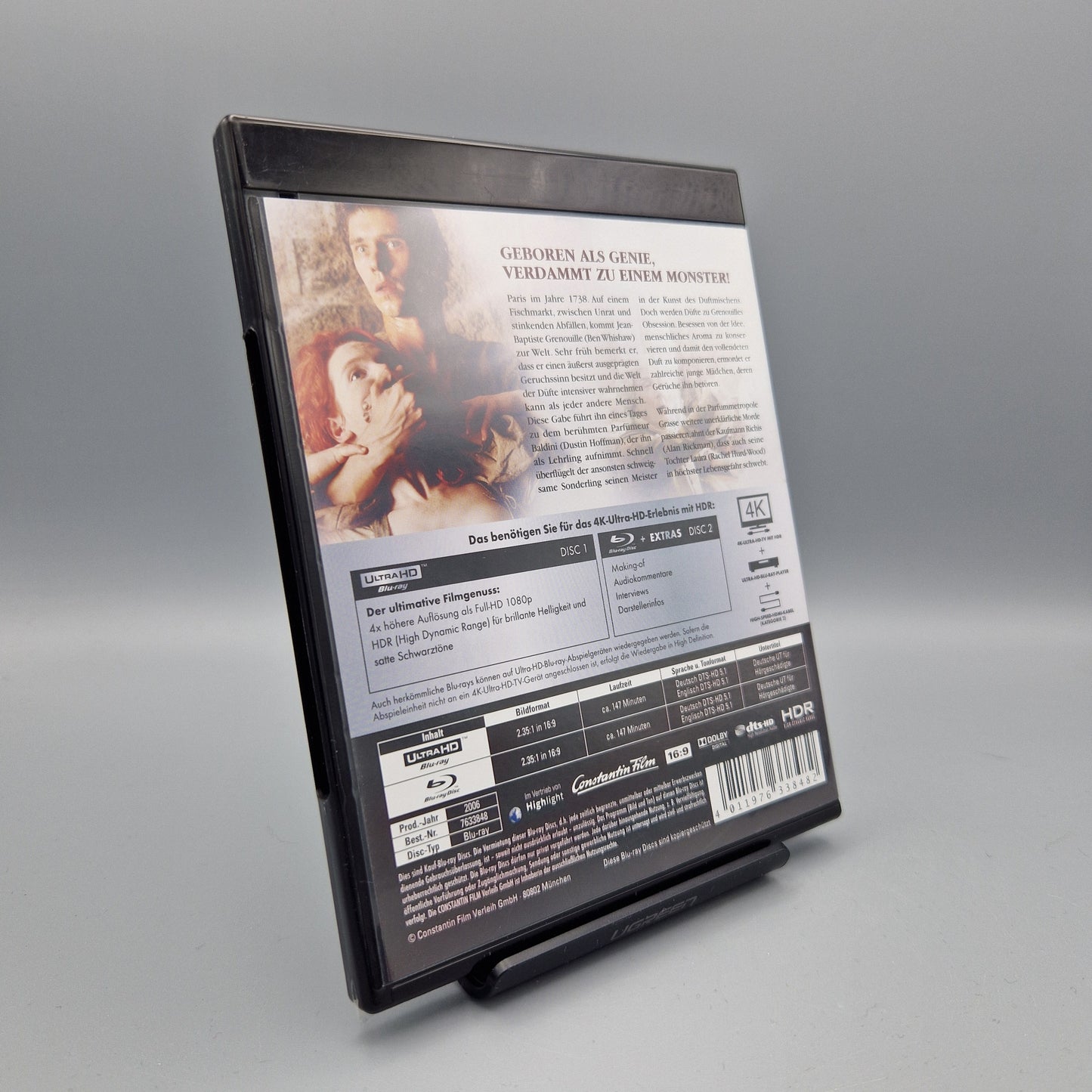 4K Ultra HD Blu-Ray: Das Parfum - Die Geschichte eines Mörders