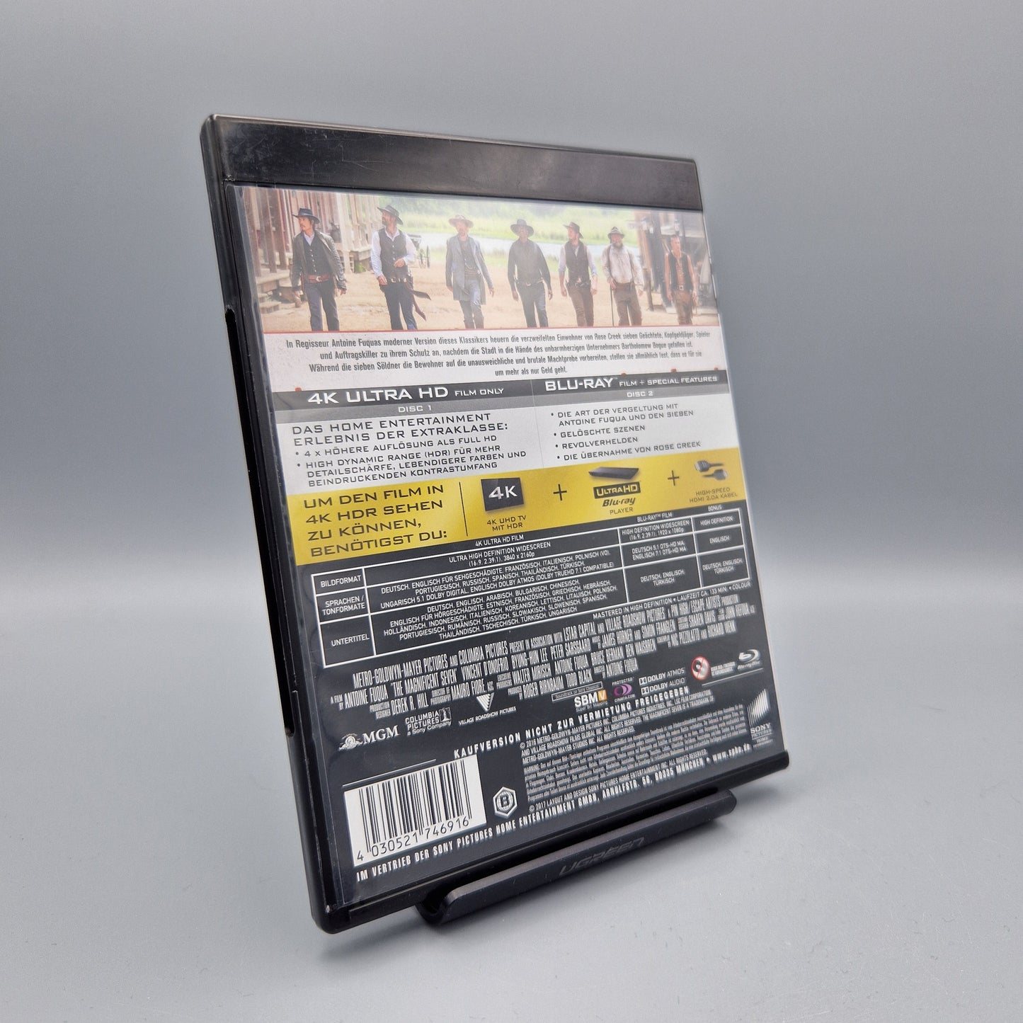 4K Ultra HD Blu-Ray: Die glorreichen Sieben
