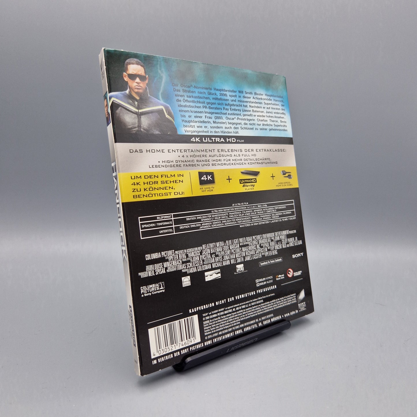 4K Ultra HD Blu-Ray: Hancock mit Will Smith