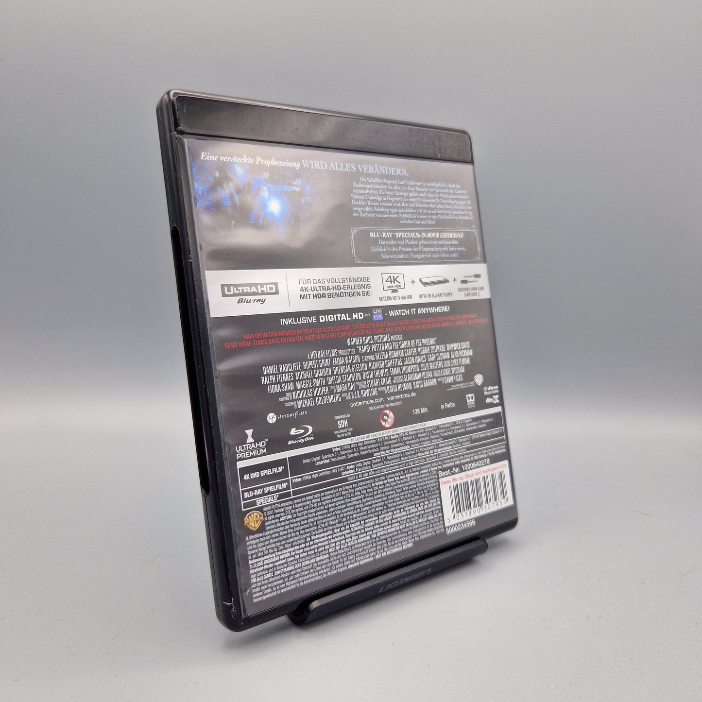 4K Ultra HD Blu-Ray: Harry Potter und der Orden des Phönix