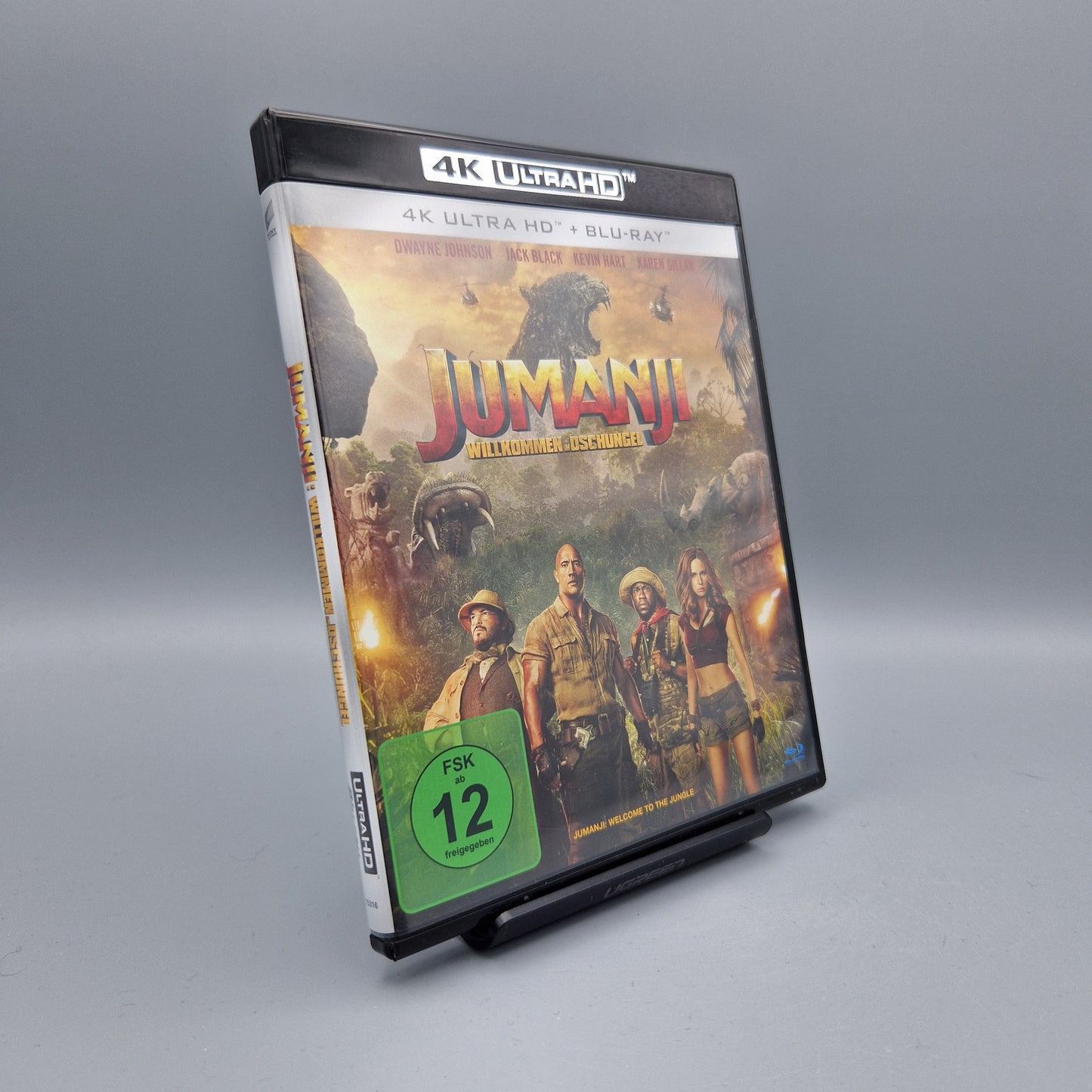 4K Ultra HD Blu-Ray: Jumanji: Willkommen im Dschungel