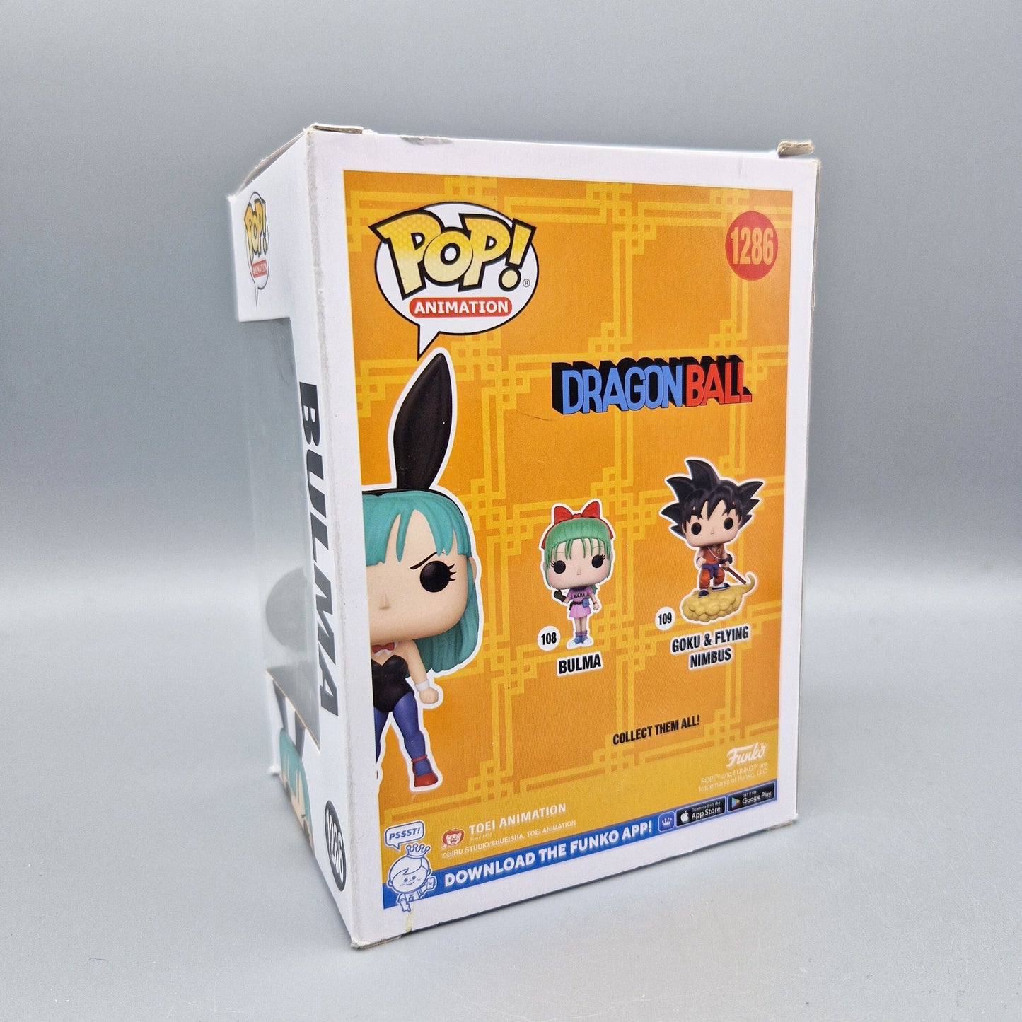Funko Pop! Animation	Dragon Ball	#1286	Bulma	Special Edition