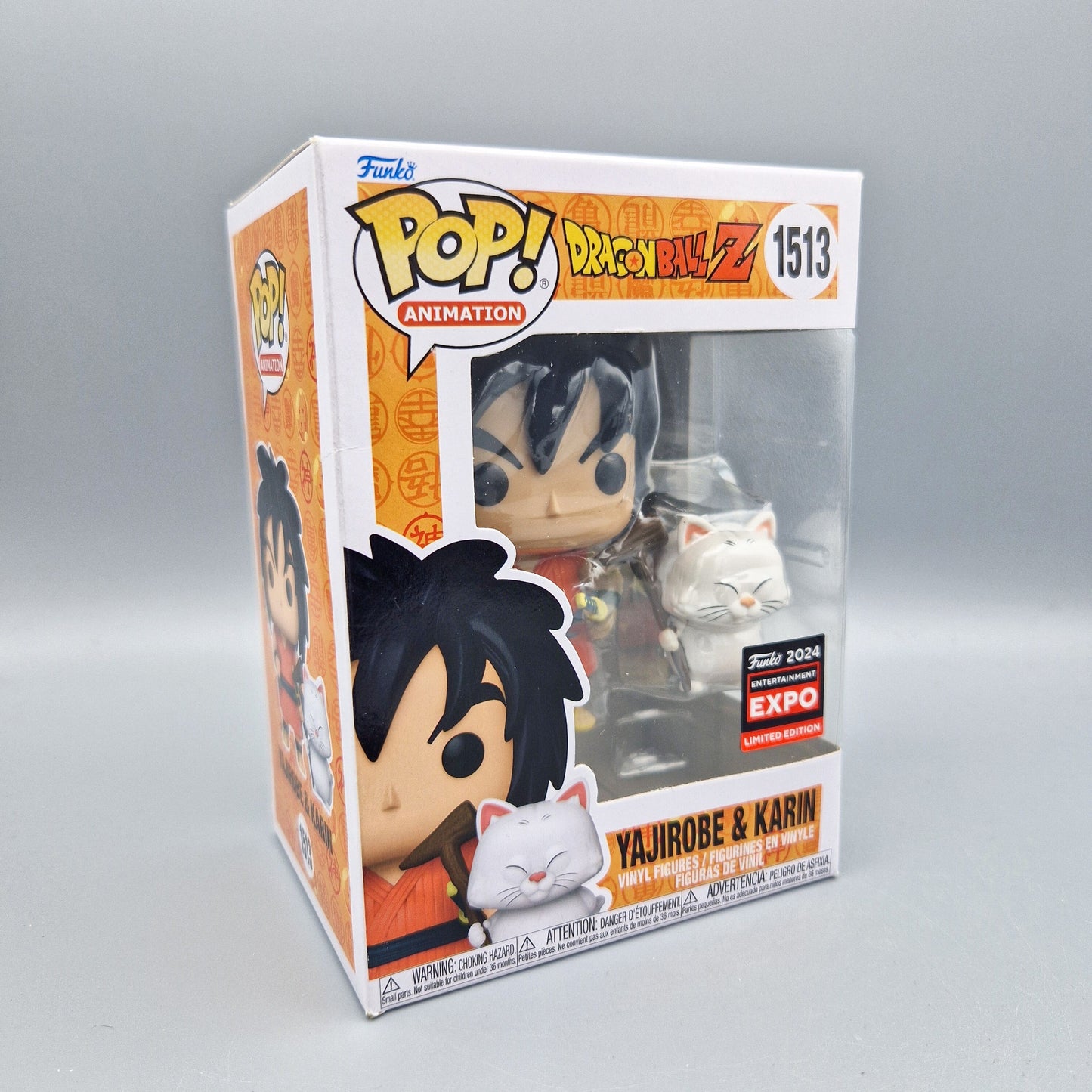 Funko Pop! Animation Dragon Ball Z #1513 Yajirobe & Karin 2024 Entertainment Expo