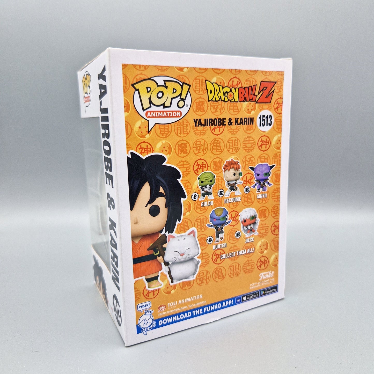 Funko Pop! Animation Dragon Ball Z #1513 Yajirobe & Karin 2024 Entertainment Expo
