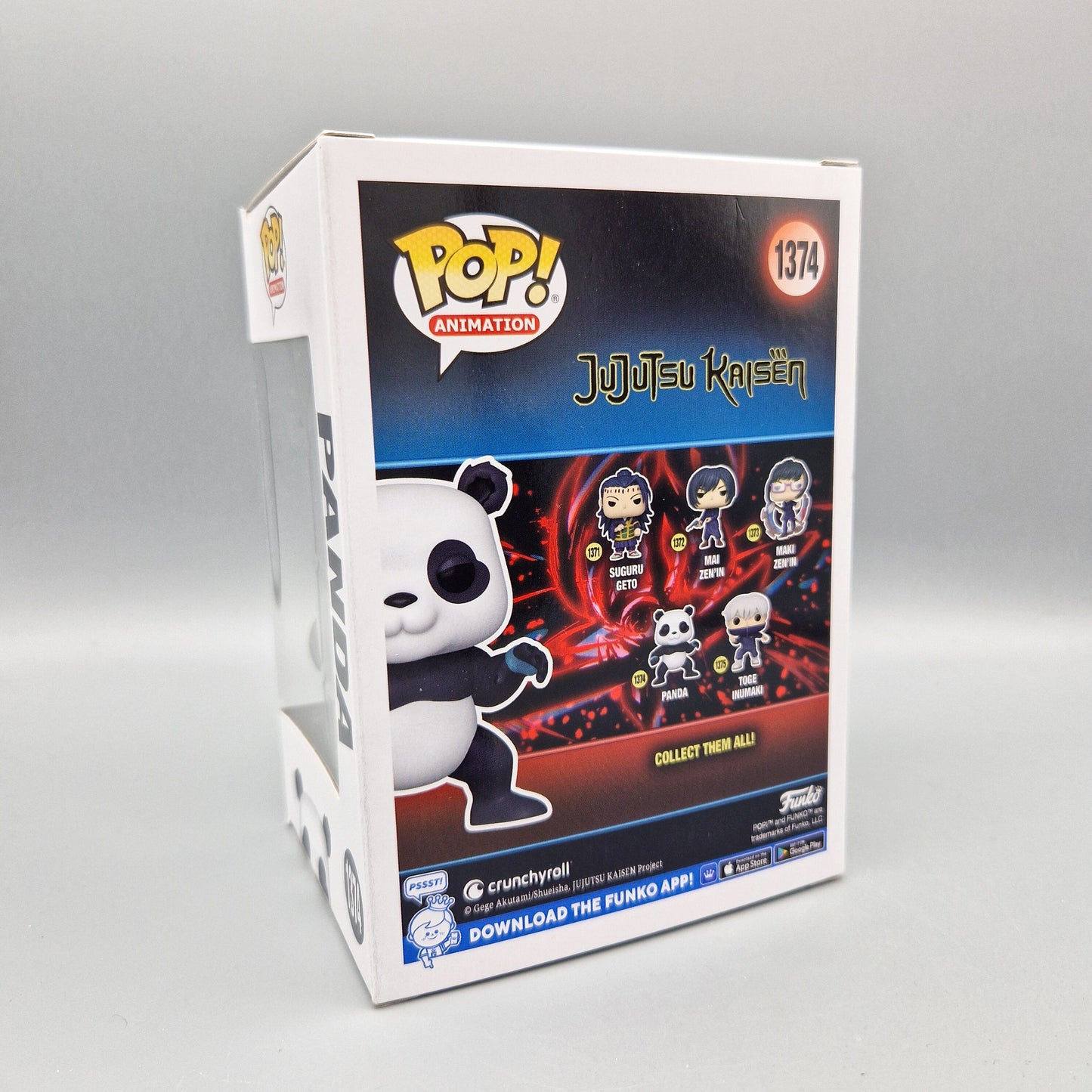 Funko Pop! Animation Jujutsu Kaisen #1374 Panda Flocked