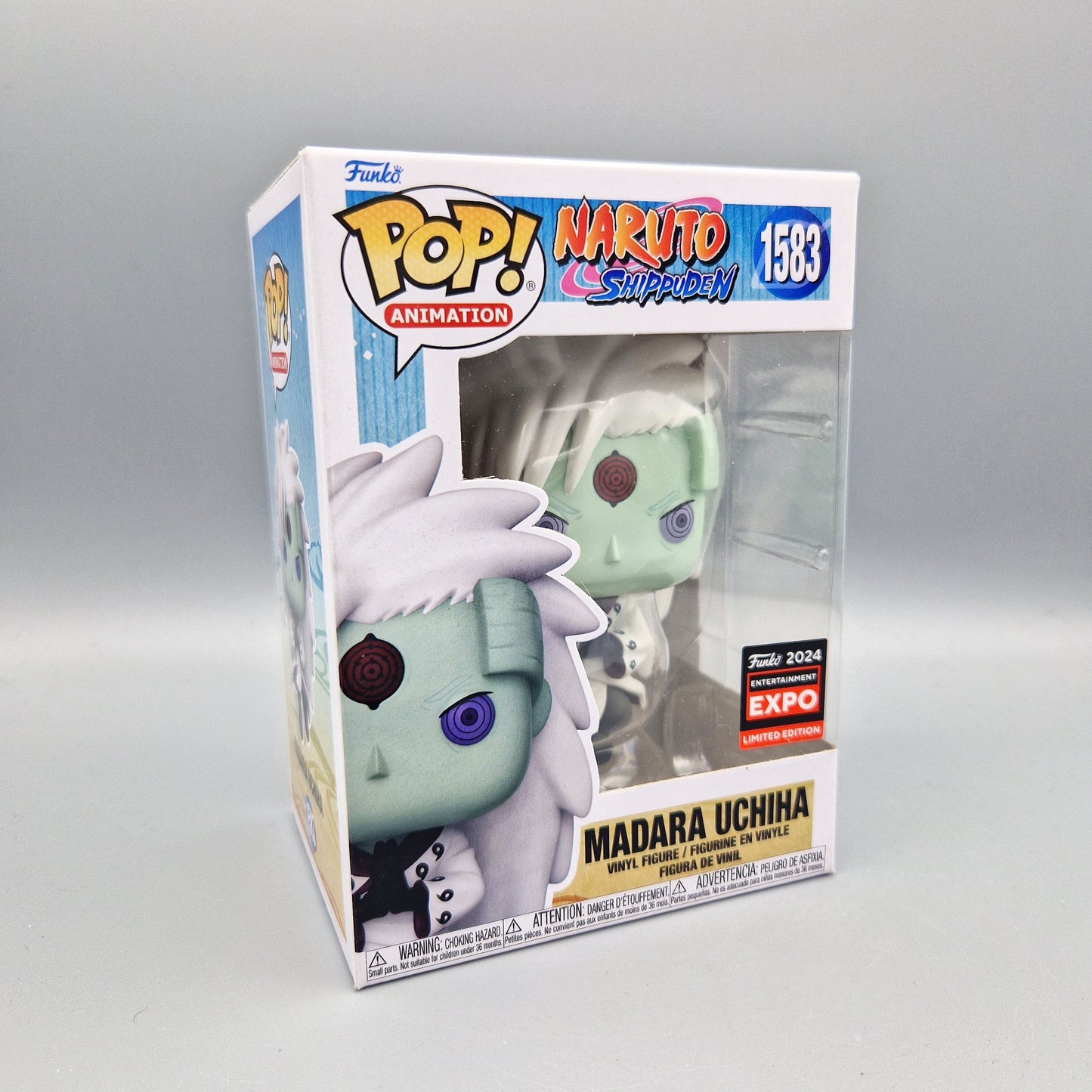 Funko Pop! Animation Naruto Shippuden #1583 Madara Uchiha 2024 Entertainment Expo