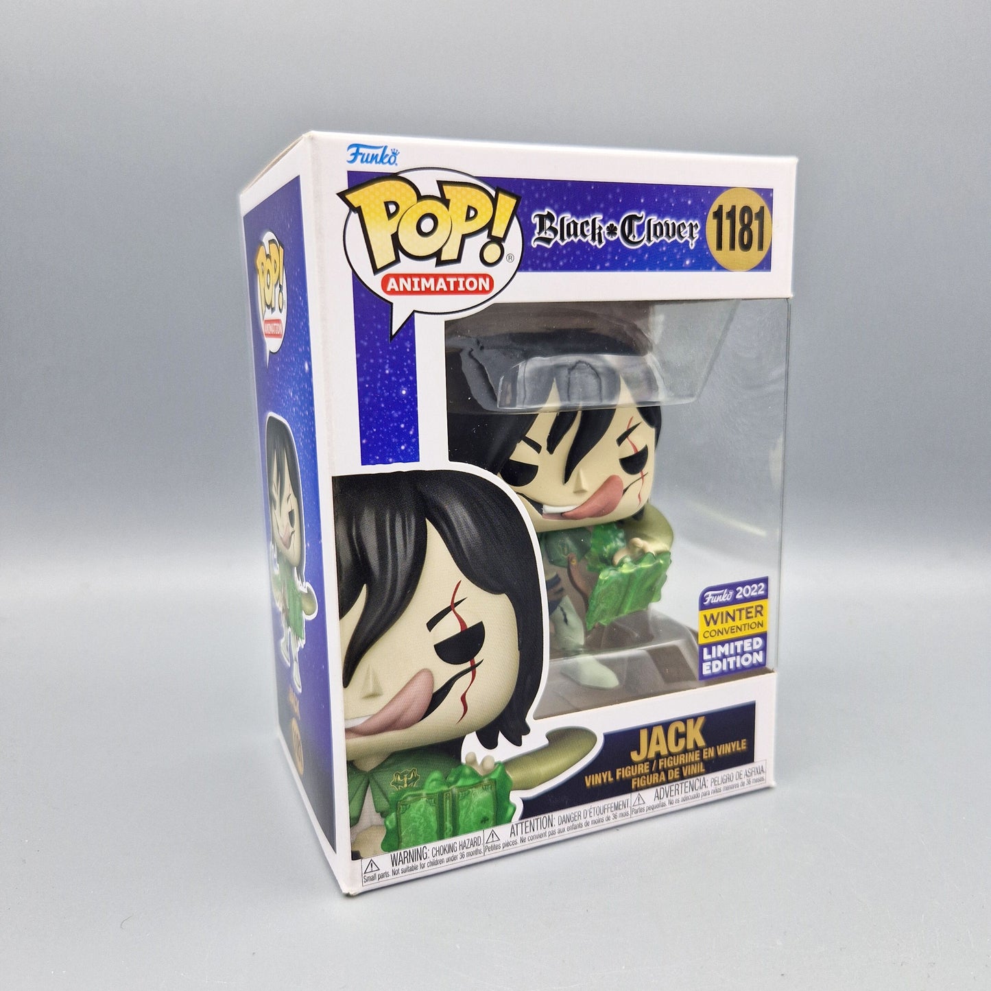 Funko Pop! Animation Black Clover #1181 Jack 2022 Winter Convention