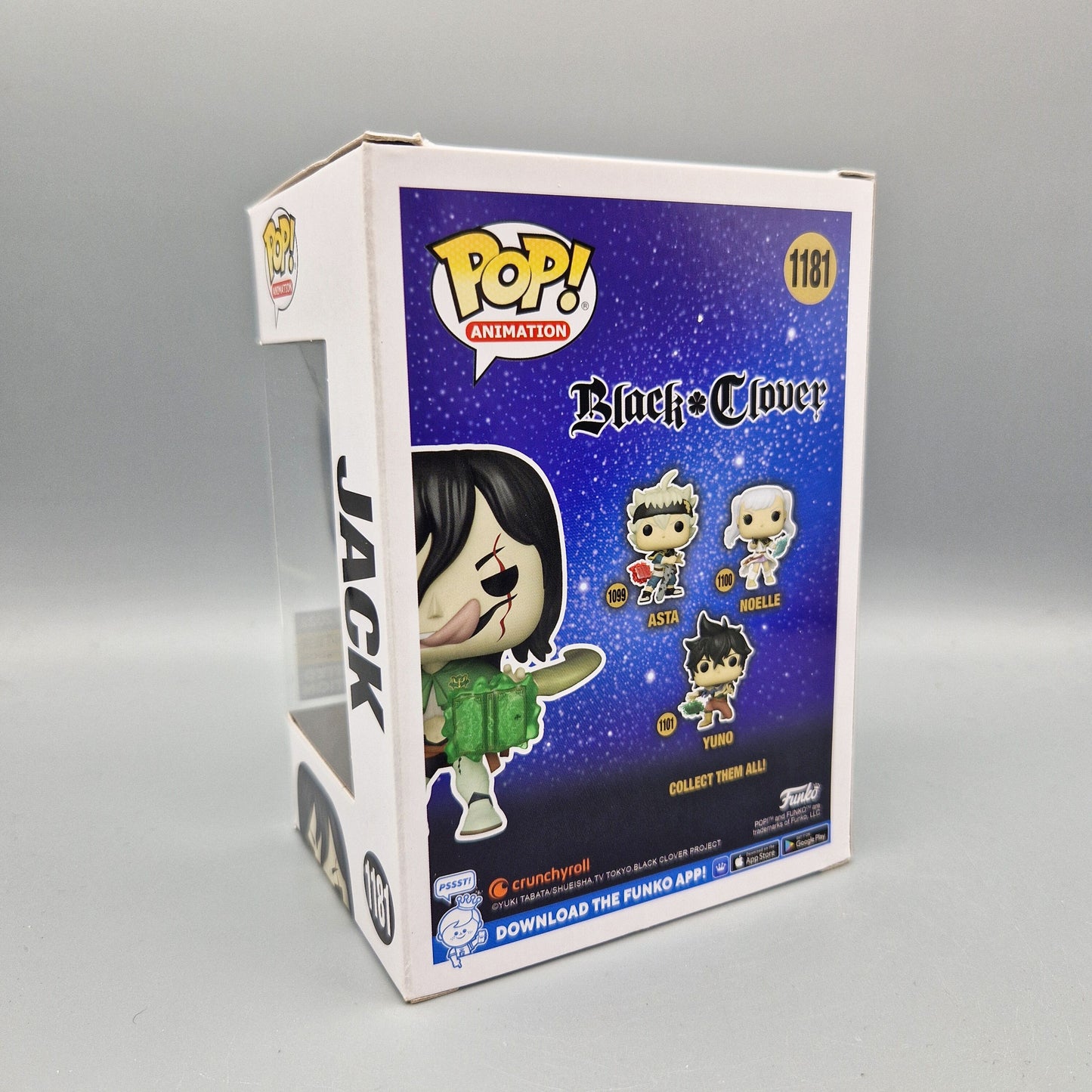 Funko Pop! Animation Black Clover #1181 Jack 2022 Winter Convention