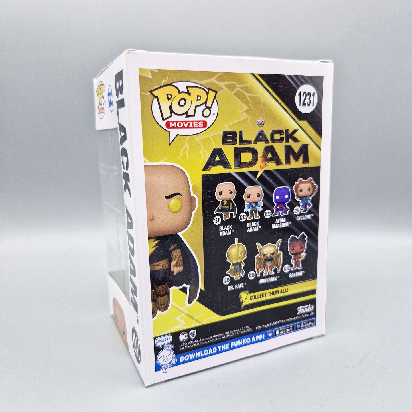 Funko Pop! Movies DC Heroes Black Adam #1231 Black Adam