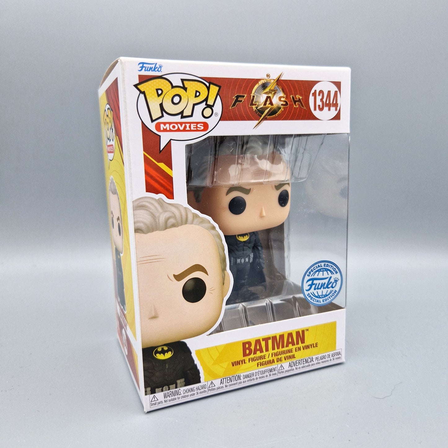 Funko Pop! Movies DC Flash #1344 Batman Special Edition