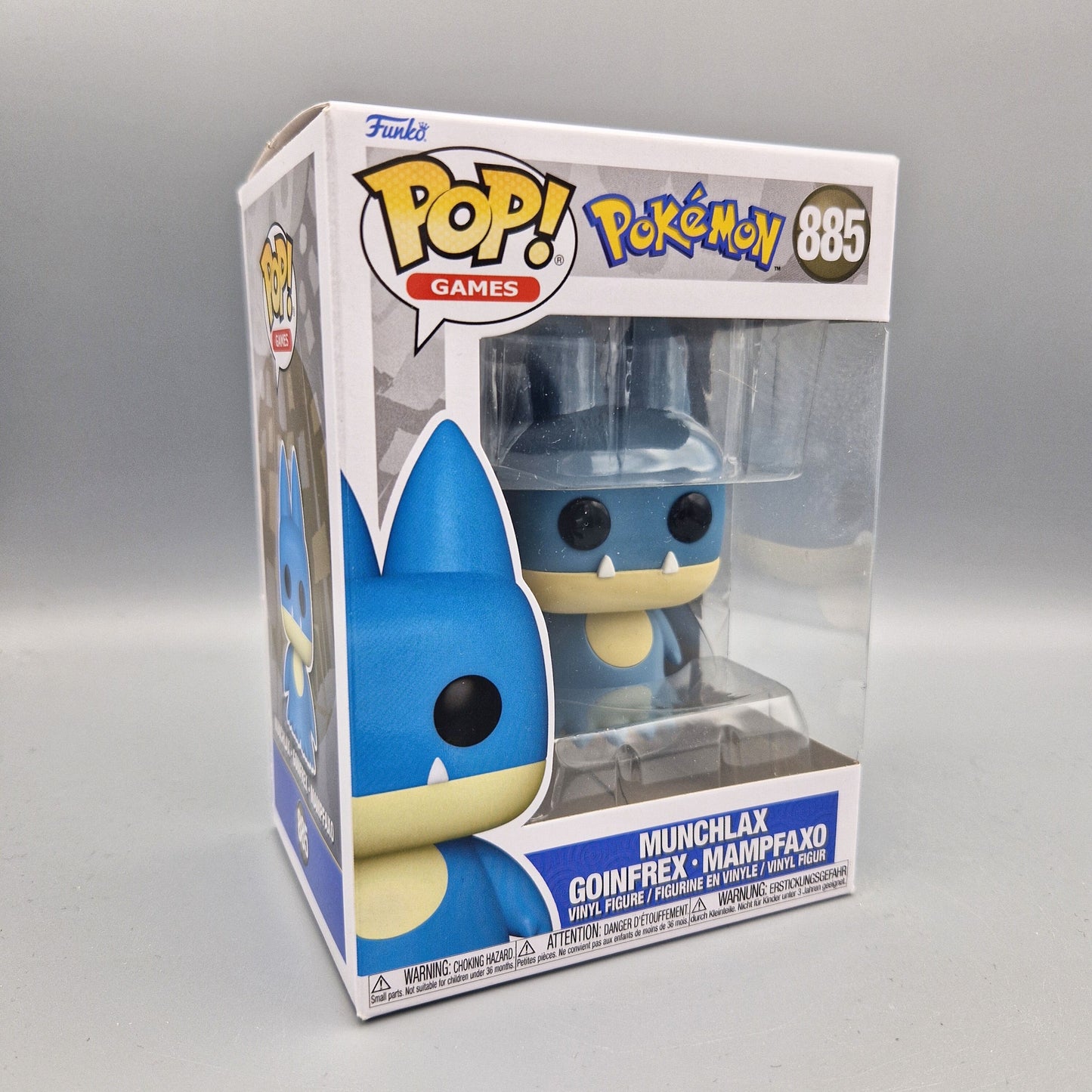 Funko Pop! Games Pokémon #885 Munchlax - Mampfaxo