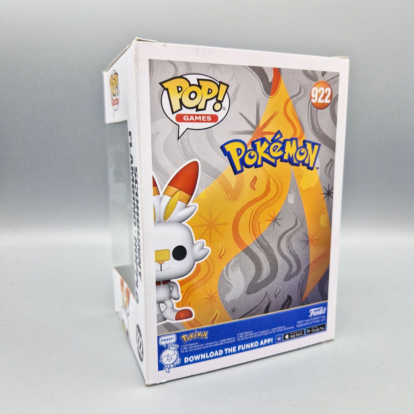 Funko Pop! Games Pokémon #922 Scorbunny - Hopplo