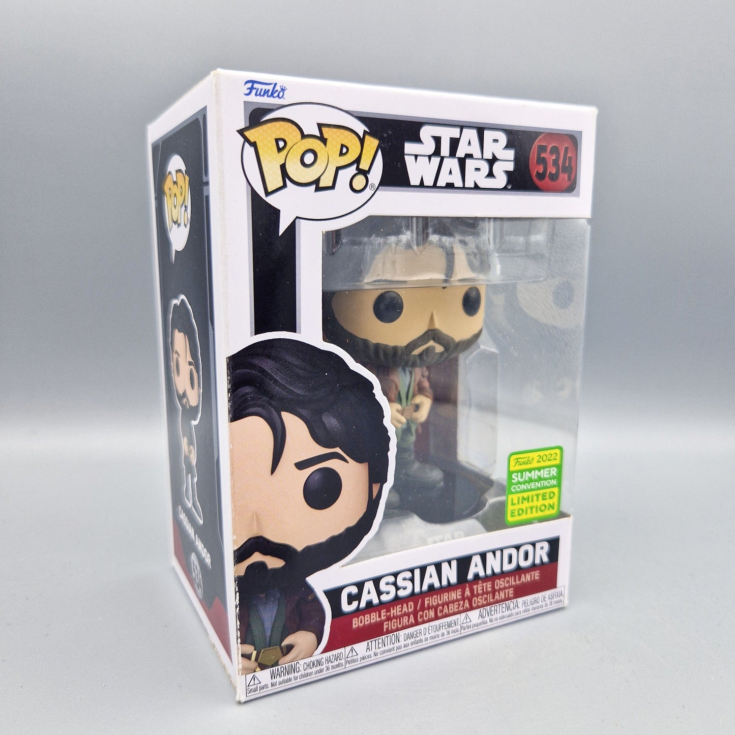 Funko Pop! Star Wars #534 Cassian Andor 2022 Summer Convention