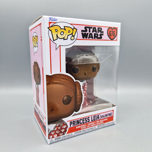 Funko Pop! Star Wars	#676 Princess Leia (Valentine)