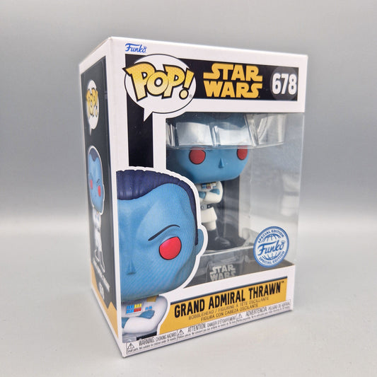 Funko Pop! Star Wars	#678 Grand Admiral Thrawn	Special Edition