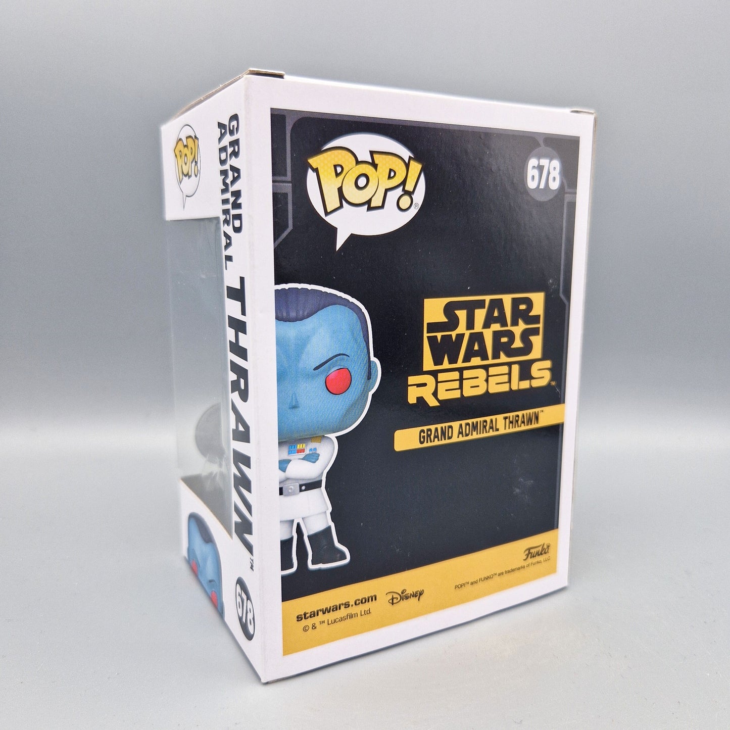 Funko Pop! Star Wars	#678 Grand Admiral Thrawn	Special Edition