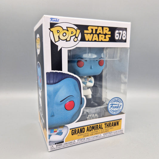 Funko Pop! Star Wars	#678 Grand Admiral Thrawn	Special Edition