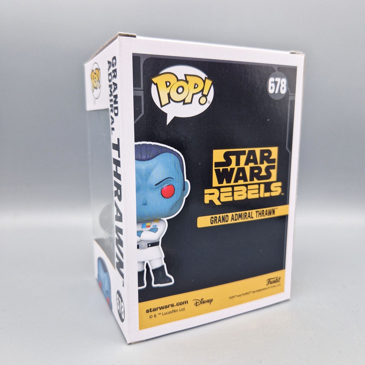 Funko Pop! Star Wars	#678 Grand Admiral Thrawn	Special Edition
