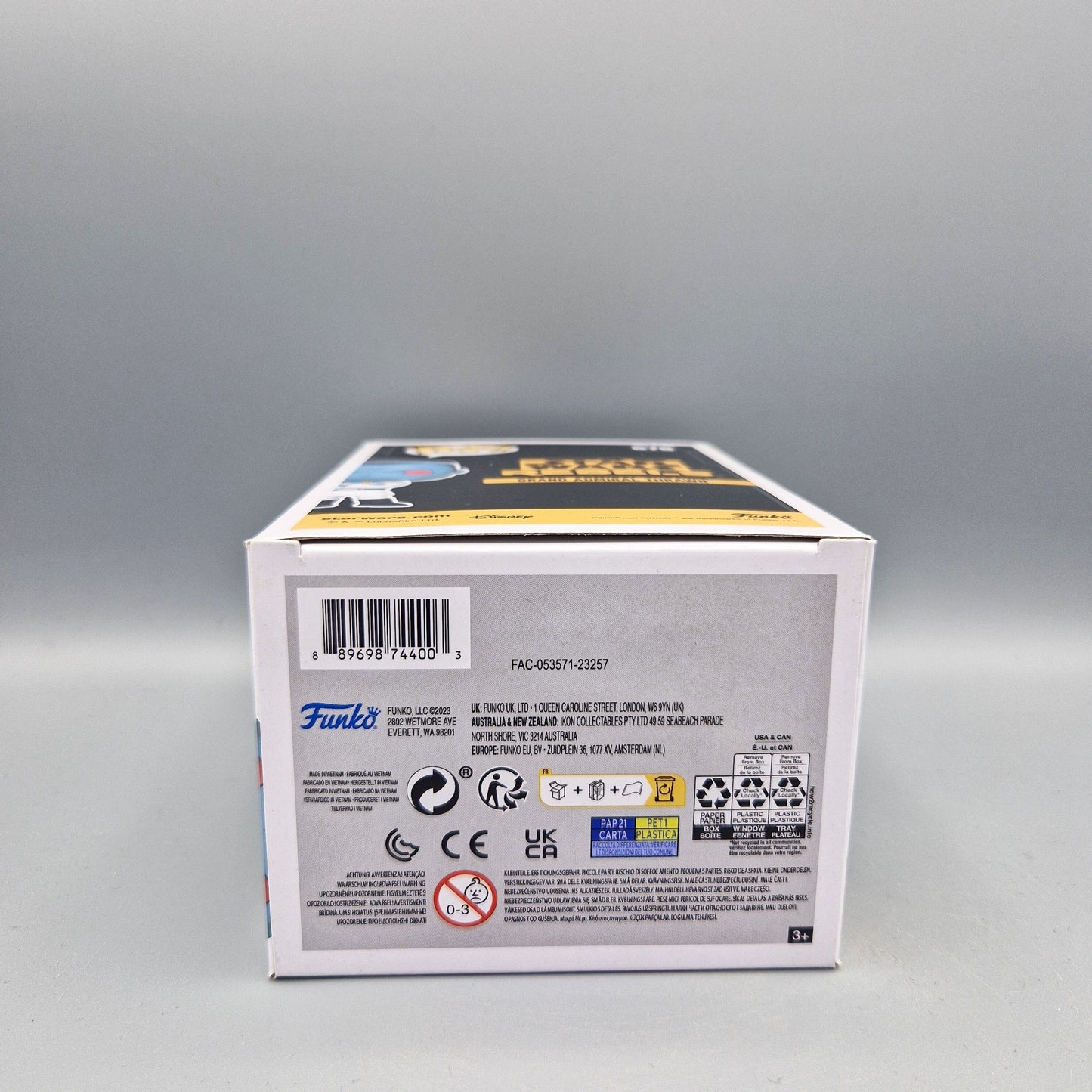 Funko Pop! Star Wars	#678 Grand Admiral Thrawn	Special Edition