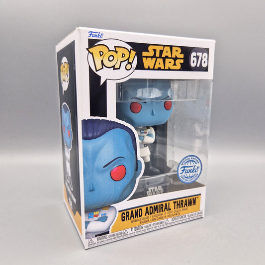 Funko Pop! Star Wars	#678 Grand Admiral Thrawn	Special Edition