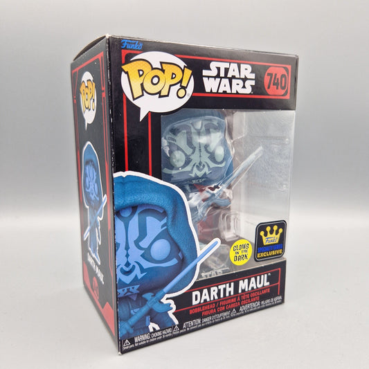 Funko Pop! Star Wars	#740 Darth Maul	Glows in the Dark