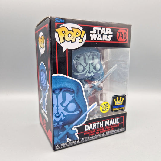 Funko Pop! Star Wars	#740 Darth Maul	Glows in the Dark