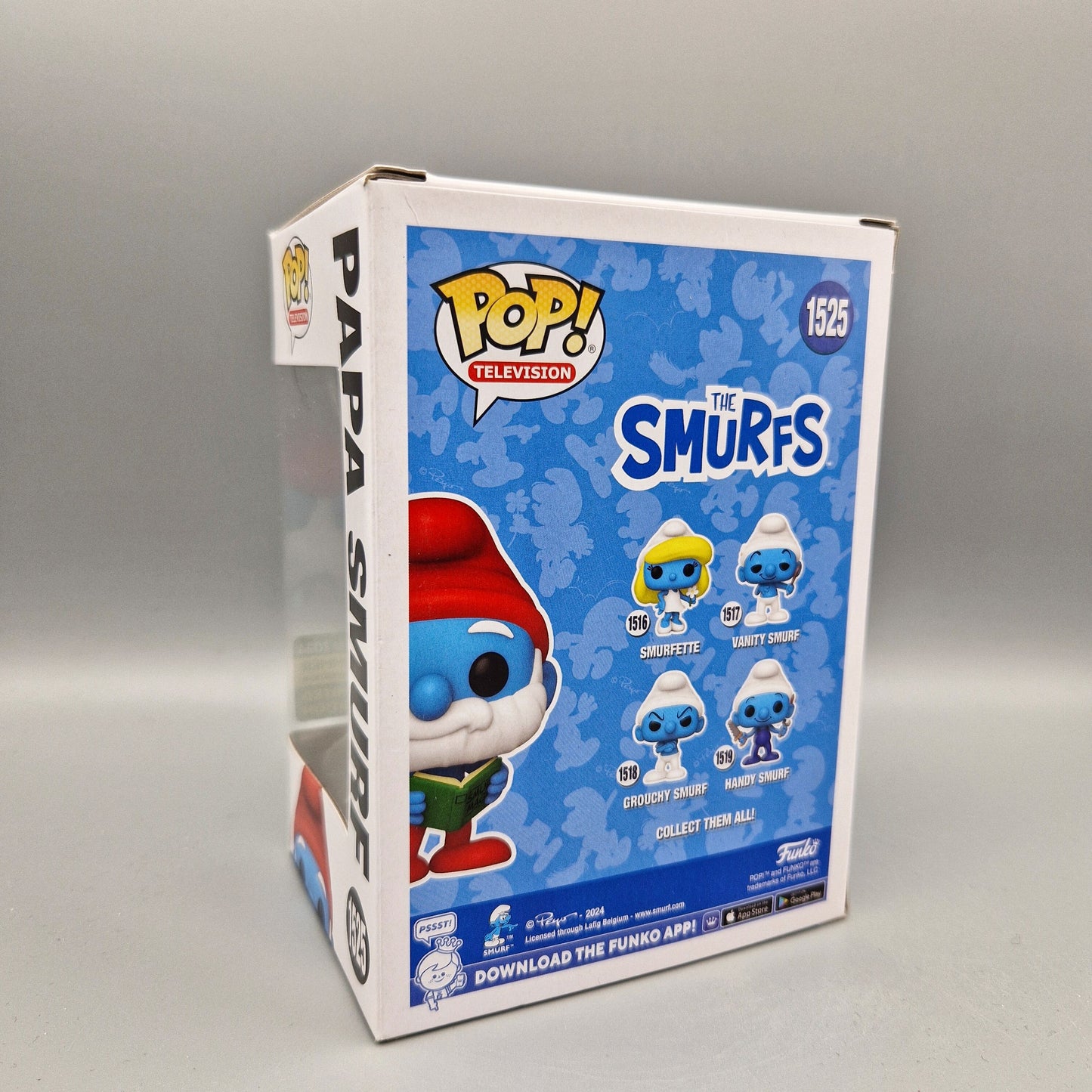 Funko Pop! Television The Smurfs #1525 Papa Smurf 2024 Summer Convention