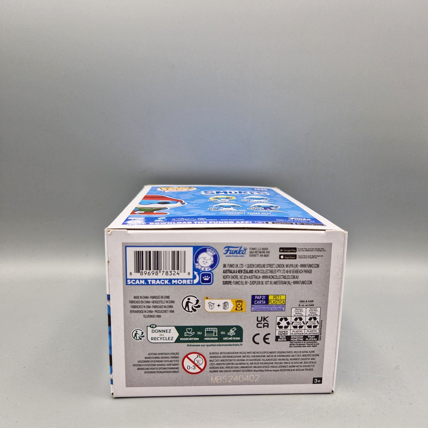 Funko Pop! Television The Smurfs #1525 Papa Smurf 2024 Summer Convention