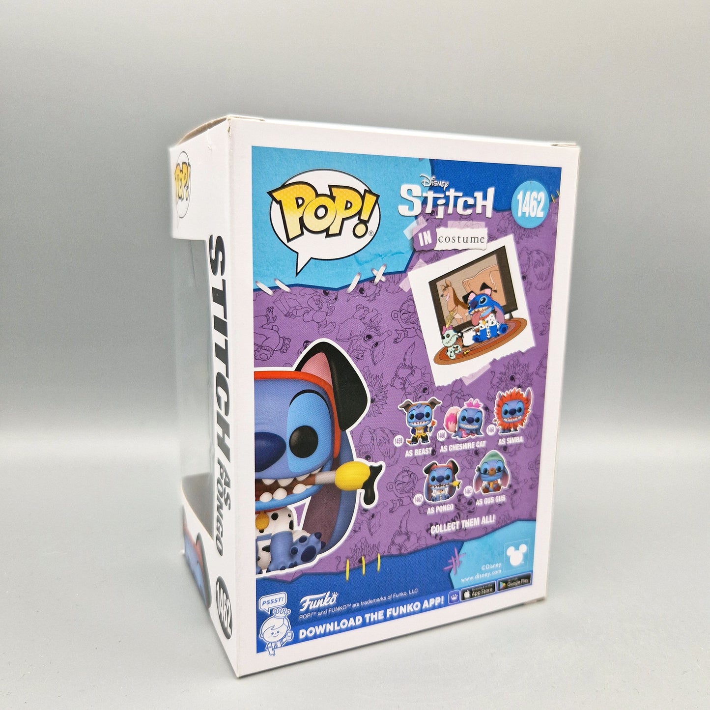 Funko Pop! Disney - Stitch in Costume #1462 Stitch as Pongo