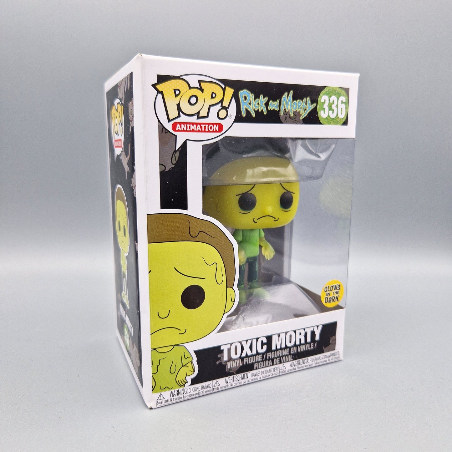 Funko Pop! Animation Rick and Morty #336 Toxic Morty Glows in the Dark