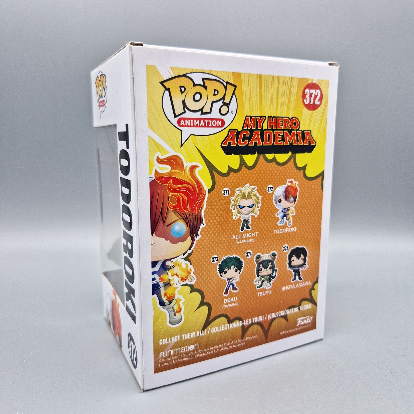 Funko Pop! Animation	My Hero Academia	#372 Todoroki	Special Edition