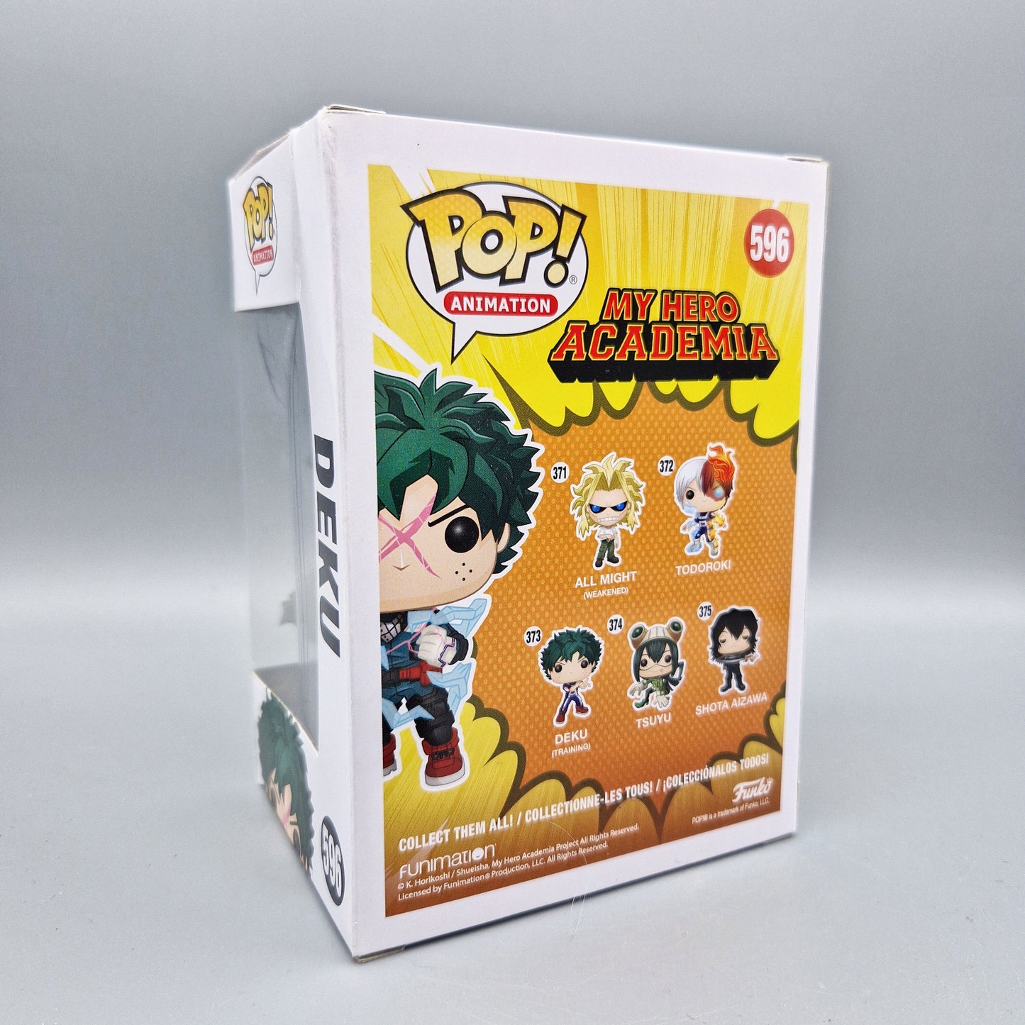Funko Pop! Animation	My Hero Academia	#596 Deku	Glows in the Dark