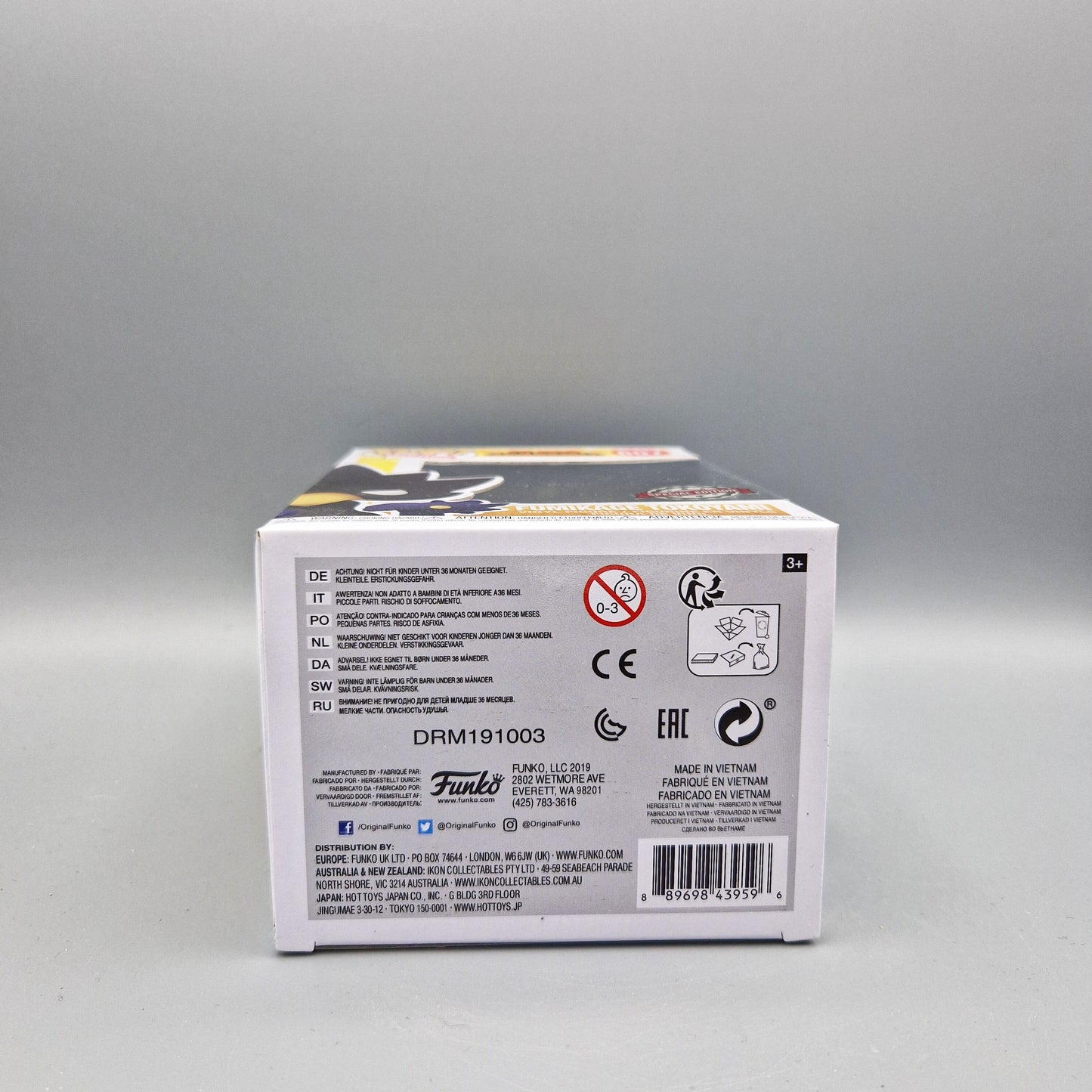 Funko Pop! Animation	My Hero Academia	#607 Fumikage Tokoyami	Special Edition