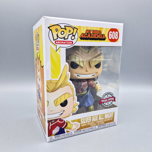 Funko Pop! Animation	My Hero Academia	#608 Silver Age All Might	Special Edition