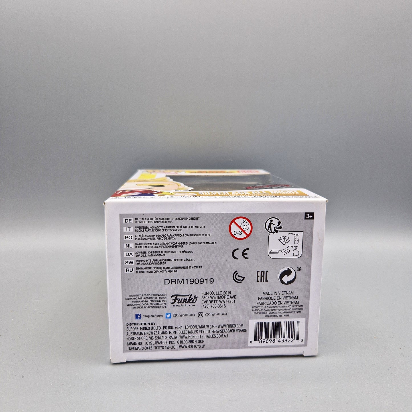 Funko Pop! Animation	My Hero Academia	#608 Silver Age All Might	Special Edition