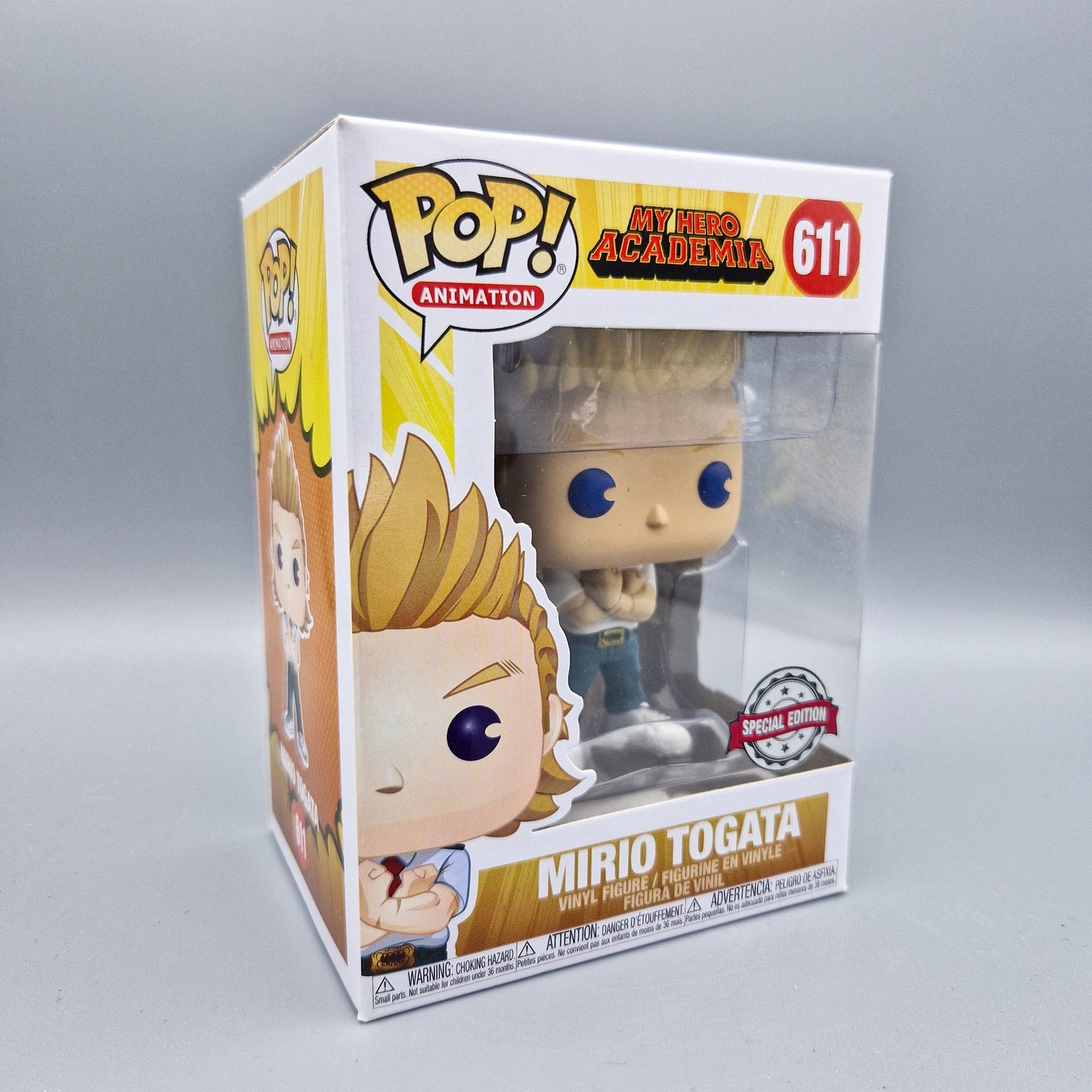 Funko Pop! Animation My Hero Academia #611 Mirio Togata Special Edition