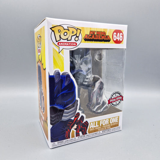 Funko Pop! Animation	My Hero Academia	#646 All for One	Special Edition