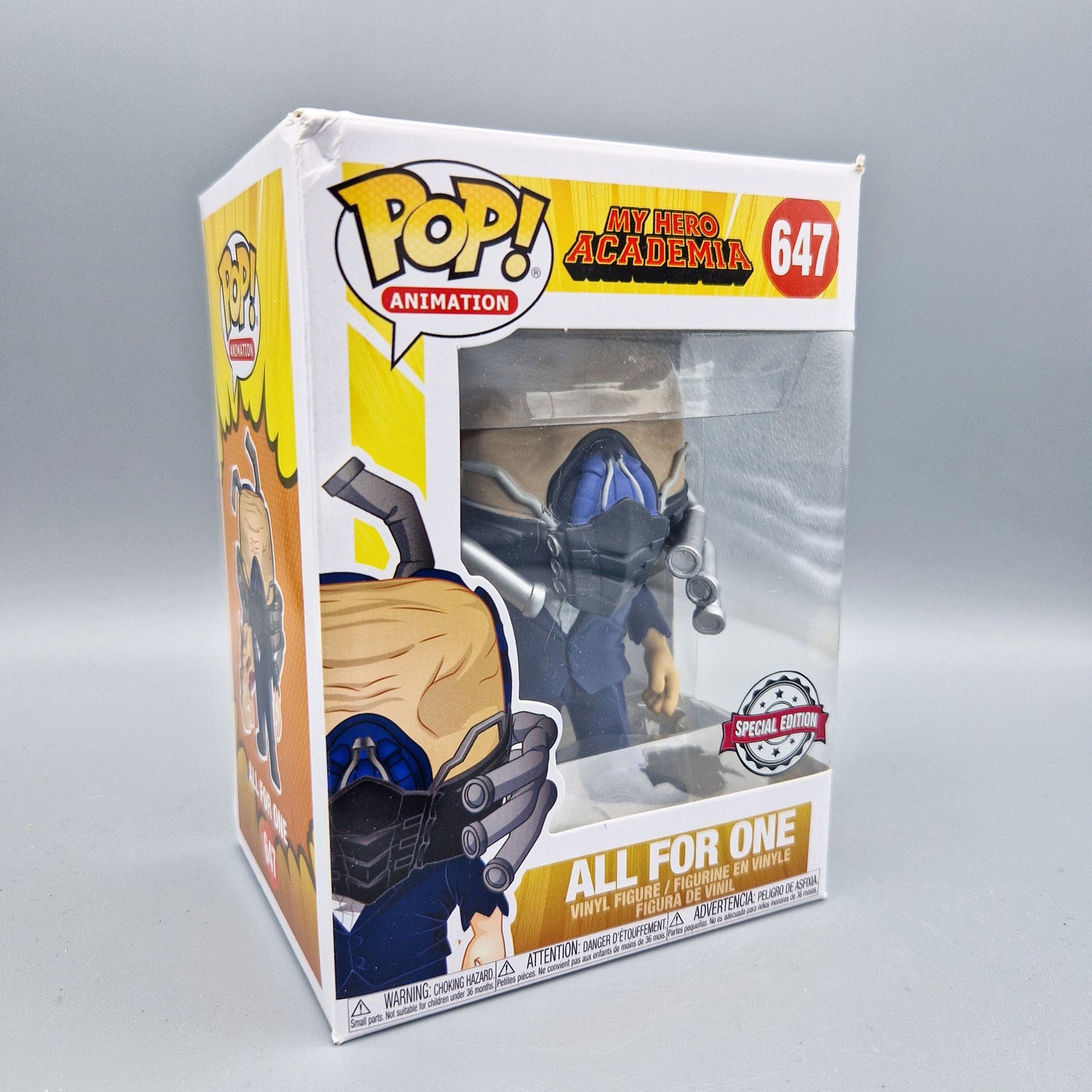 Funko Pop! Animation My Hero Academia #647 All for One Special Edition