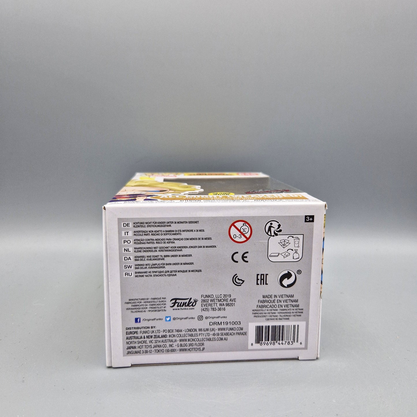 Funko Pop! Animation	My Hero Academia	#648 All Might (Weakened)	Glows in the Dark