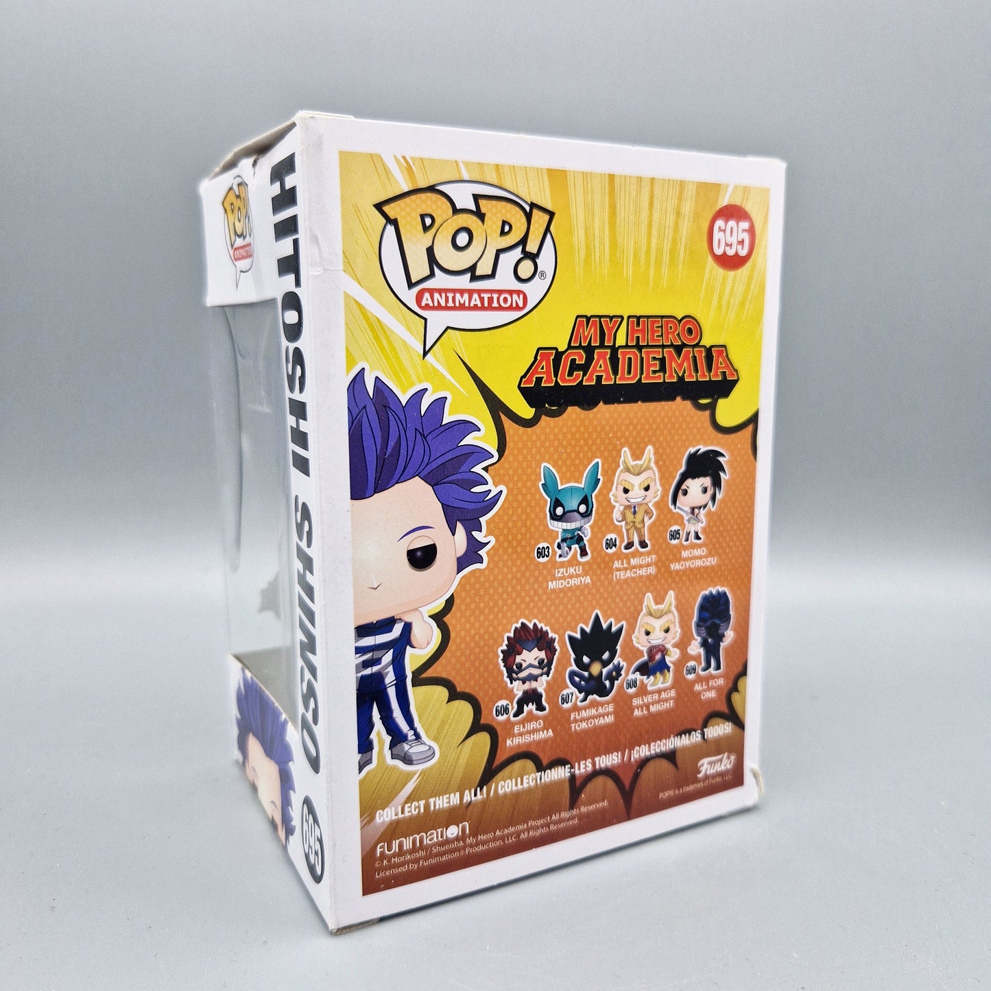 Funko Pop! Animation	My Hero Academia	#695 Hitoshi Shinso	Special Edition