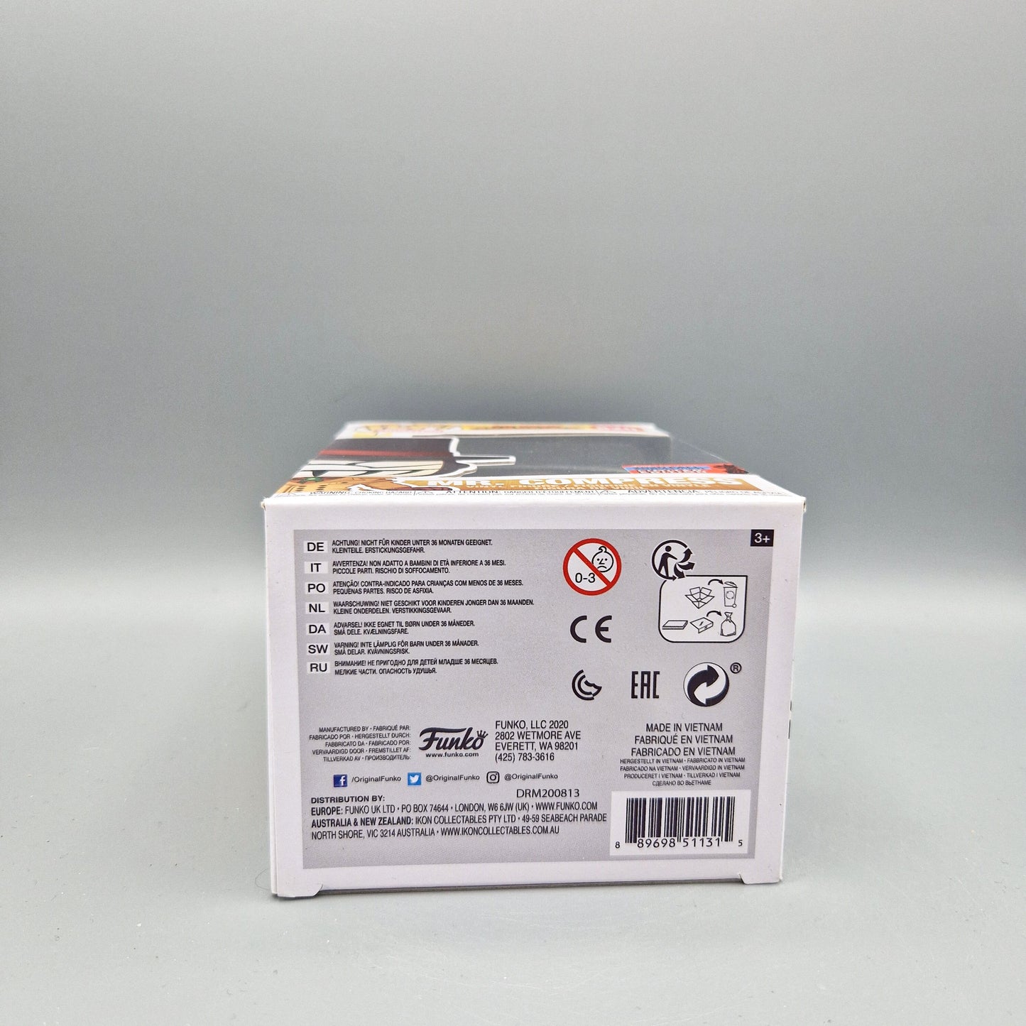 Funko Pop! Animation	My Hero Academia	#820	Mr. Compress	2020 Fall Convention