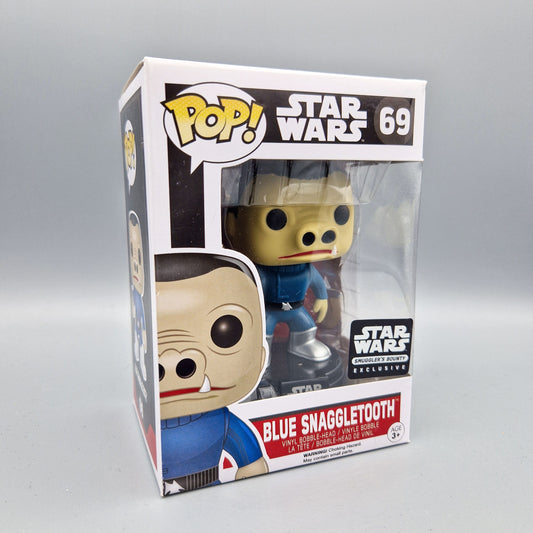 Funko Pop! Star Wars	#69	Blue Snaggletooth	Smuggler's Bounty Exclusive