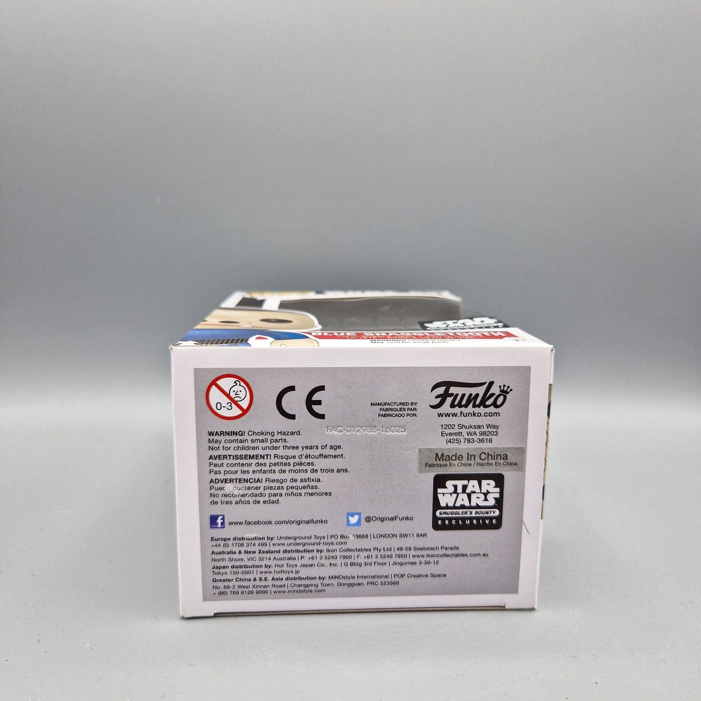 Funko Pop! Star Wars	#69	Blue Snaggletooth	Smuggler's Bounty Exclusive