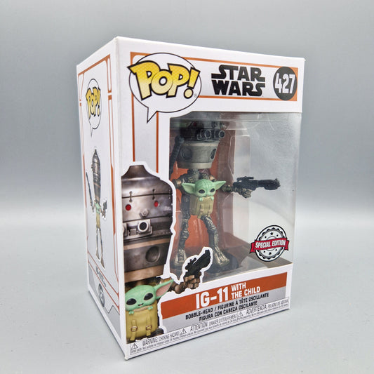 Funko Pop! Star Wars	#427 IG-11 with The Child	Special Edition