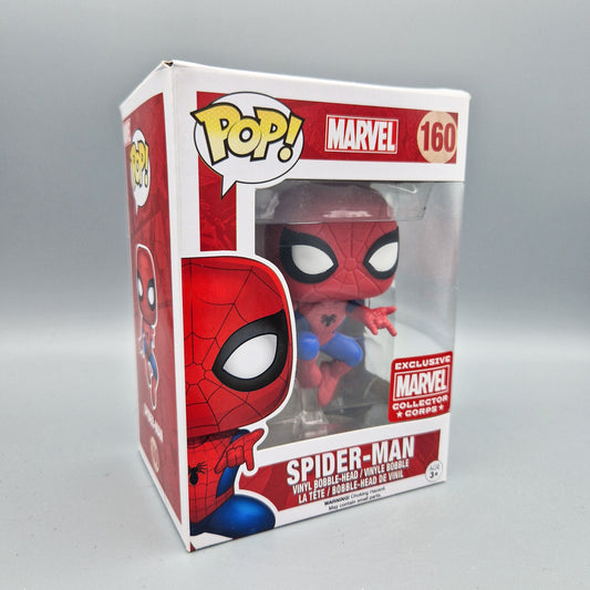 Funko Pop! Marvel	#160 Spider-Man	Exclusive Collector Corps