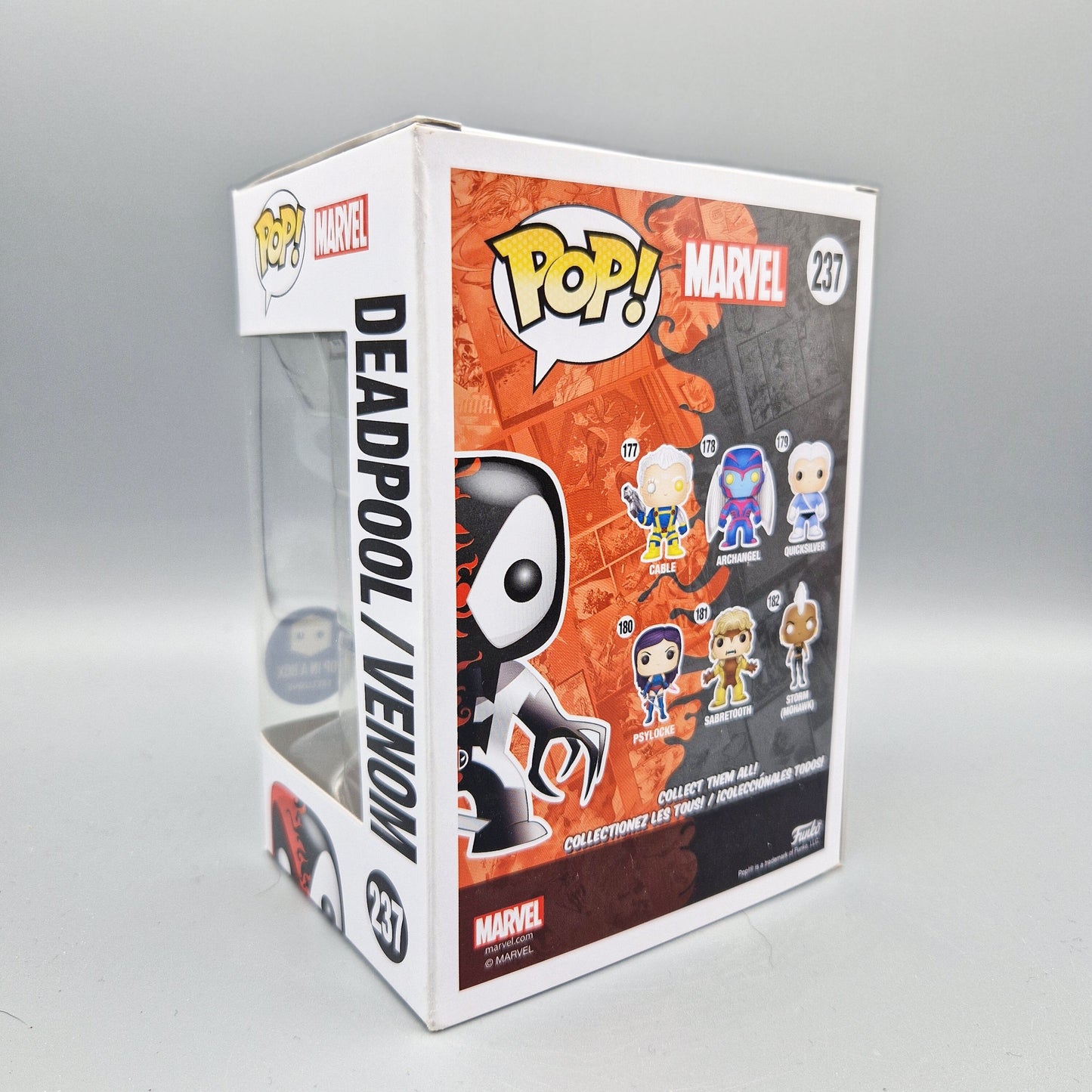 Funko Pop! Marvel #237 Deadpool / Venom Pop in a Box-Exclusive