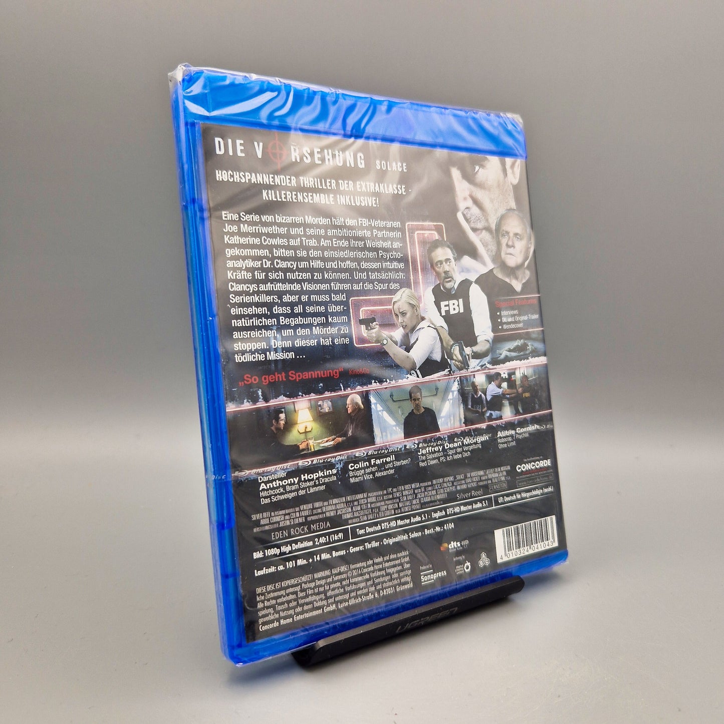 Die Vorsehung - Solace	Blu-Ray Film		mit Anthony Hopkins	Zustand:	Neu