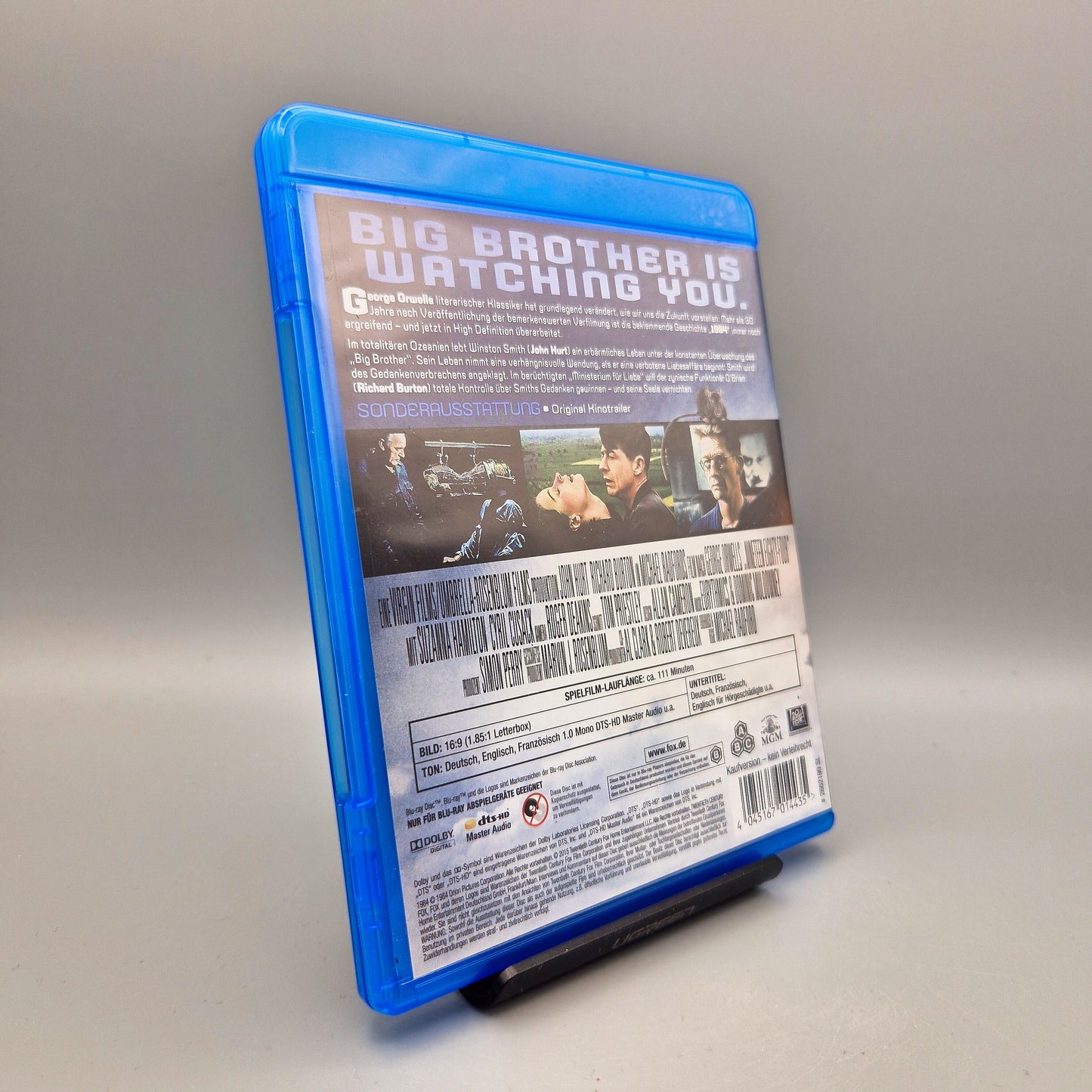 1984 Blu-Ray Film mit John Hurt & Richard Burton Zustand: Sehr Gut