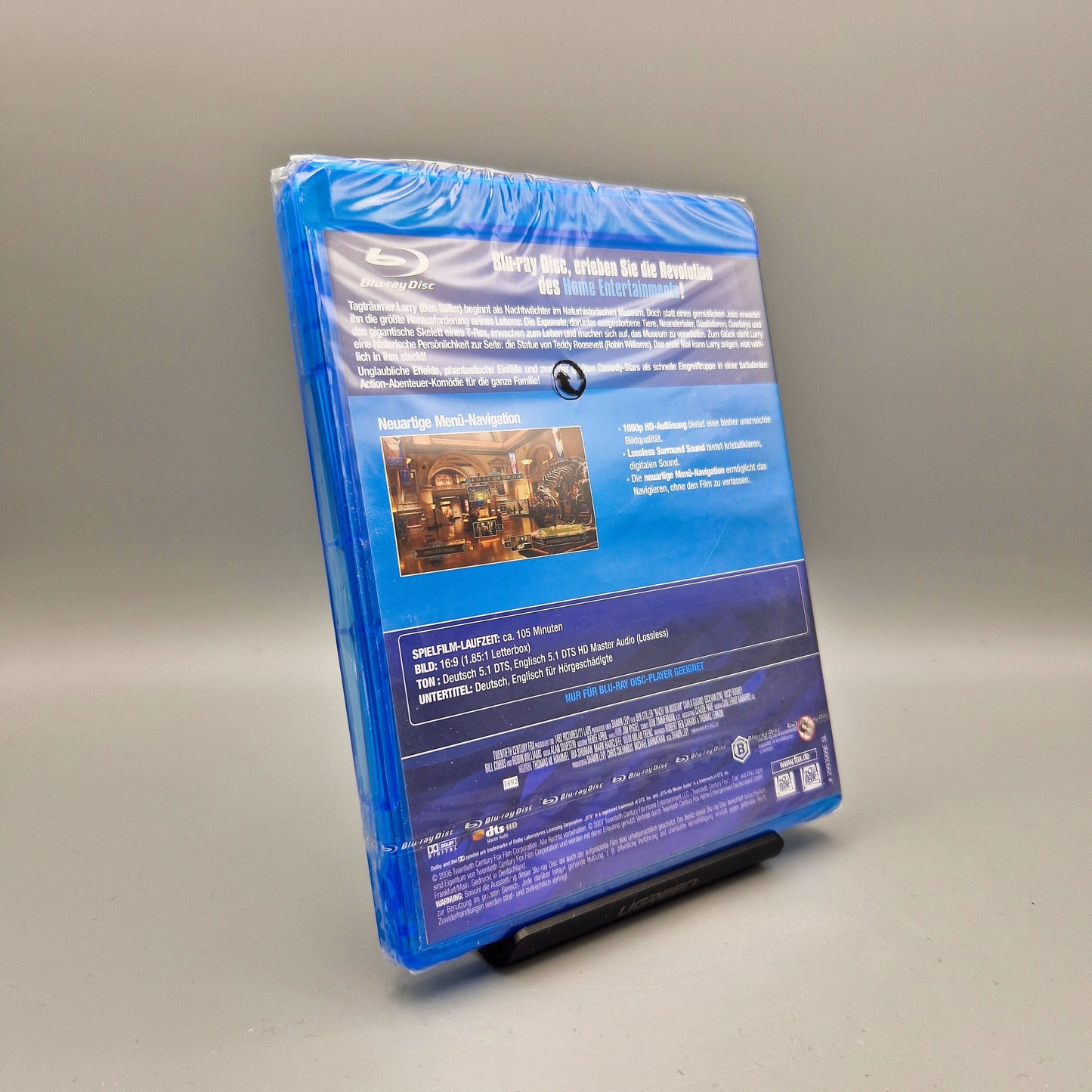 Nachts im Museum Blu-Ray Film mit Ben Stiller	Zustand:	Neu
